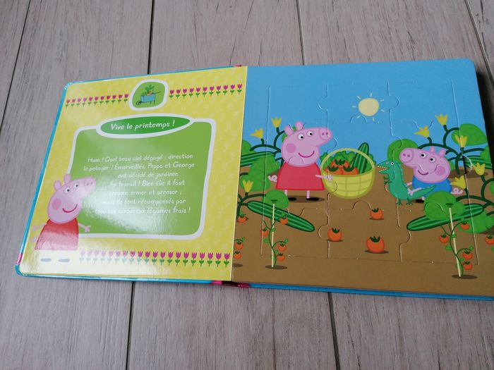 Lot de 2 livres puzzles Peppa pig - photo numéro 3