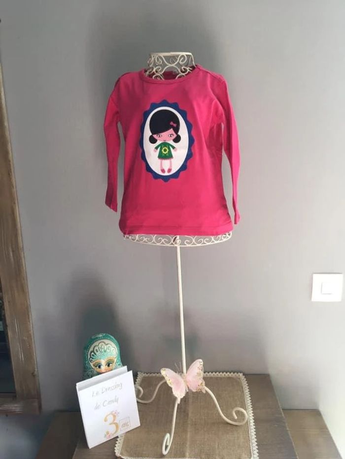 T-shirt fille 3 ans