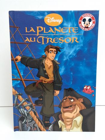 Livre Disney club du livre La planète au trésor 