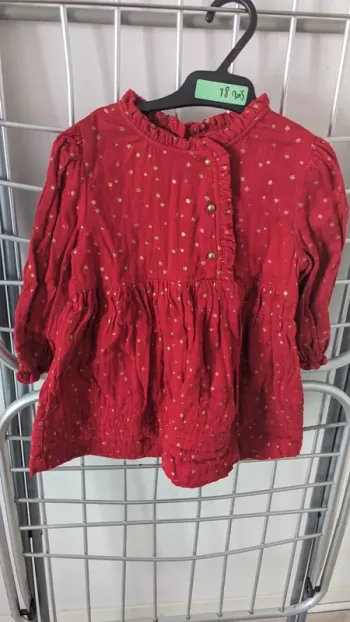 Robe en gaze de coton (Vertbaudet)
