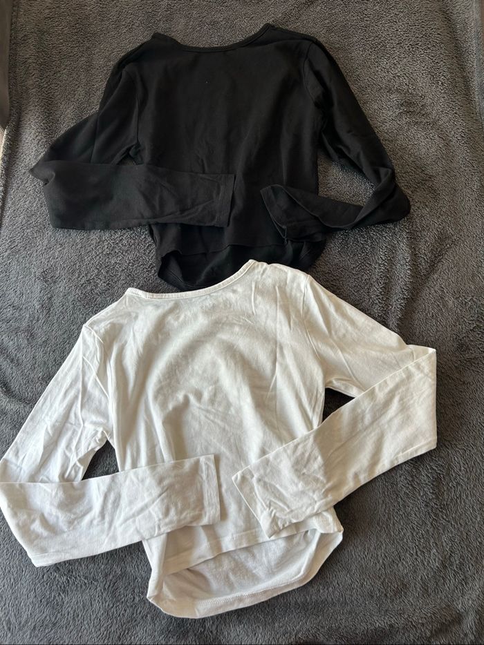 Lot de 2 hauts basic noir et blanc - photo numéro 6