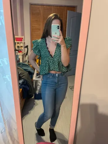 Chemise verte