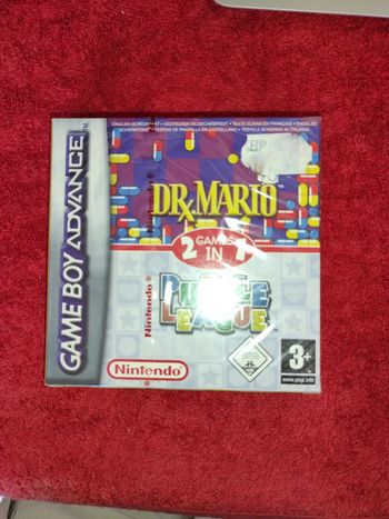 Dr Mario puzzle League Nintendo game boy advance
