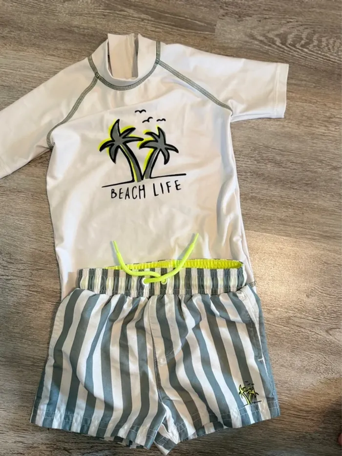 Ensemble maillot de bain bébé garçon