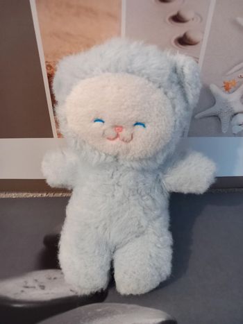 Peluche chat vintage tieno rare 21cm