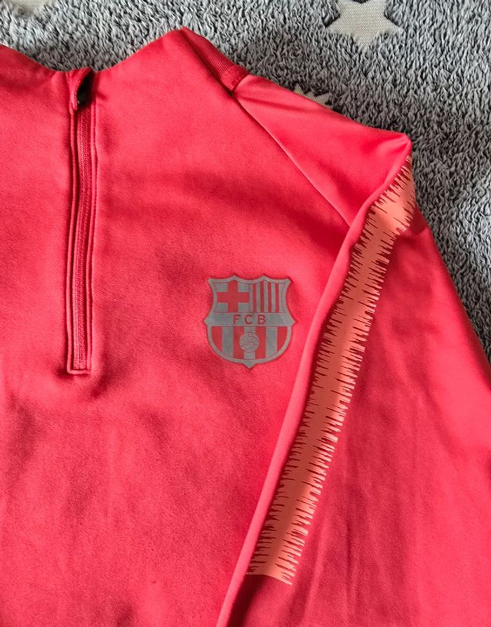 Pull+veste Nike fc Barcelone 13/15ans - photo numéro 3