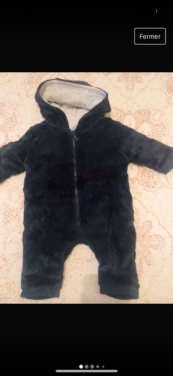 Grenouillère bébé 3M Vertbaudet