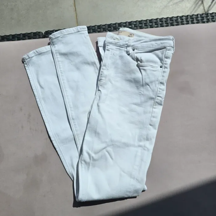 Pantalon blanc skinny asos 28 l 32 jeans - photo numéro 3