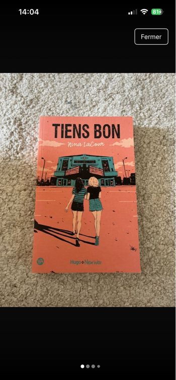 Livre « tiens bon » 