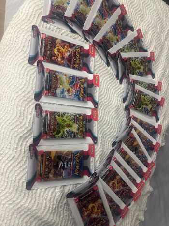 Artset blister Pokémon ev03 flammes obsidiennes