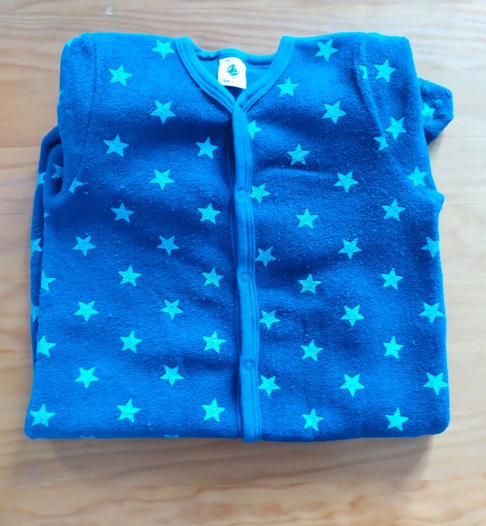 Surpyjama polaire garçon 9 mois Petit Bateau