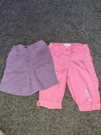 Lot de short /bermuda 18 mois Okaidi