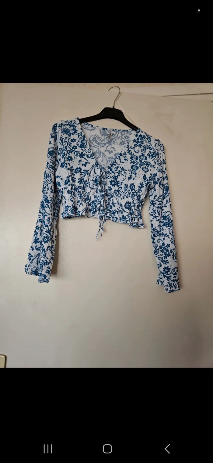 Blouse fleurie