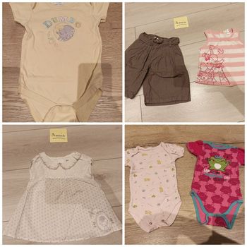 Lot vêtements fille 9 mois