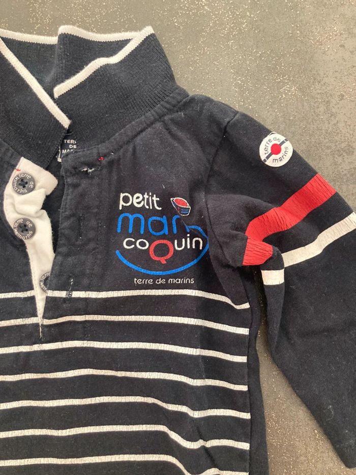 Ensemble Terre de Marins taille 9 mois - photo numéro 3