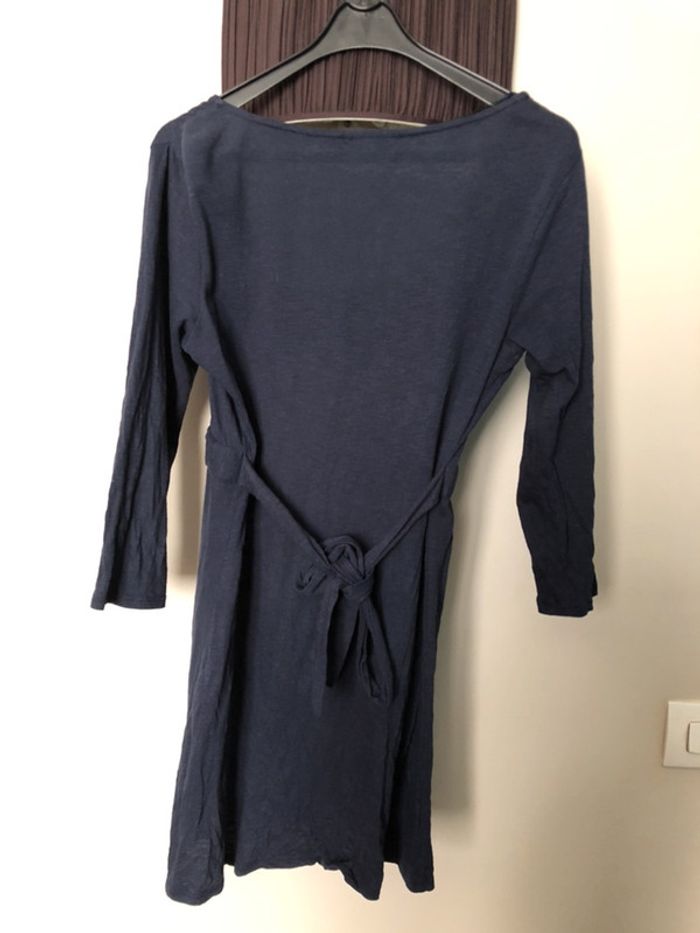 Pull grossesse bleu - photo numéro 2