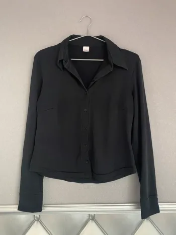 Chemise noir ceintré S