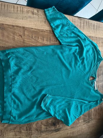 Pull vert Camaïeu