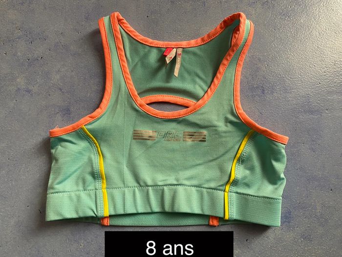 Brassière sport fille orchestra 8ans