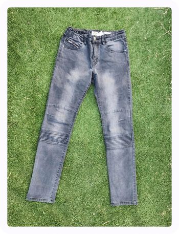 Jean slim gris IKKS ado