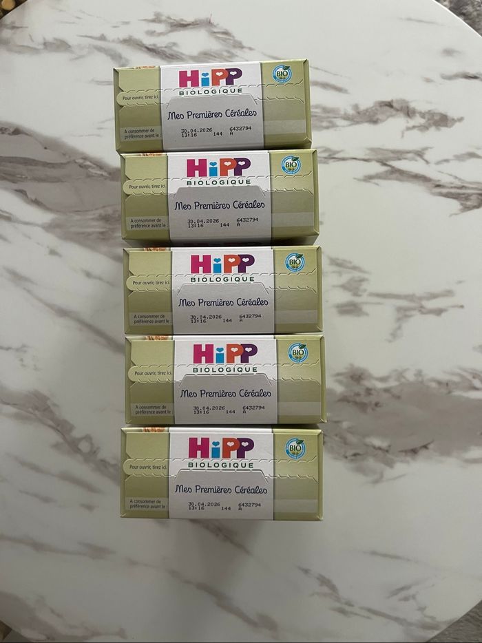 Lot de 5 paquets Mes Premières Céréales HiPP Bio – dès 4/6 mois - photo numéro 4