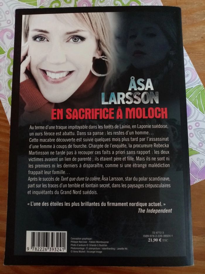 En sacrifice à Moloch de Asa Larson - photo numéro 2