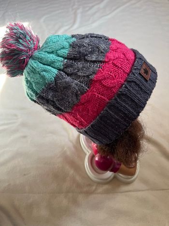 Bonnet pompon 6 ans