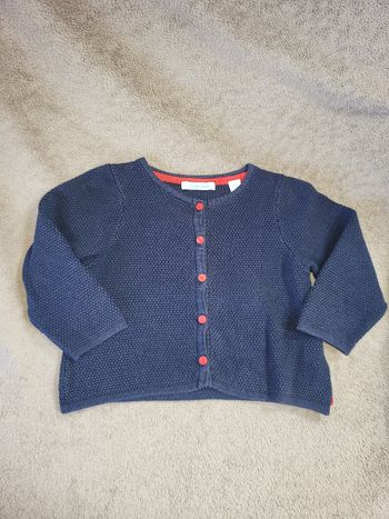 Gilet fille 12 mois Obaibi