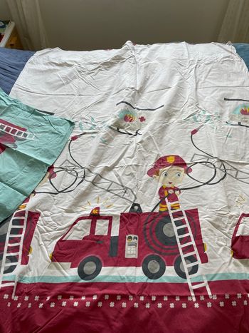 Parure de lit enfant pompier