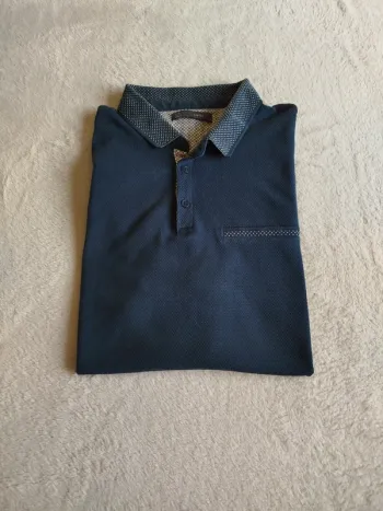 Polo homme Navy Celio taille L