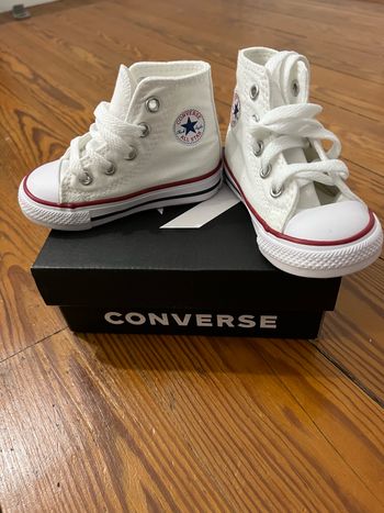 Converse blanche taille 20