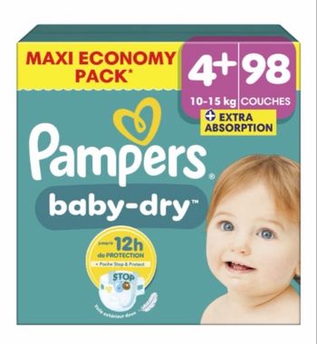 Couche Pampers T4+