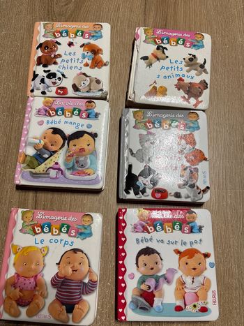 Lot de 6 livres l imagerie des bébés 