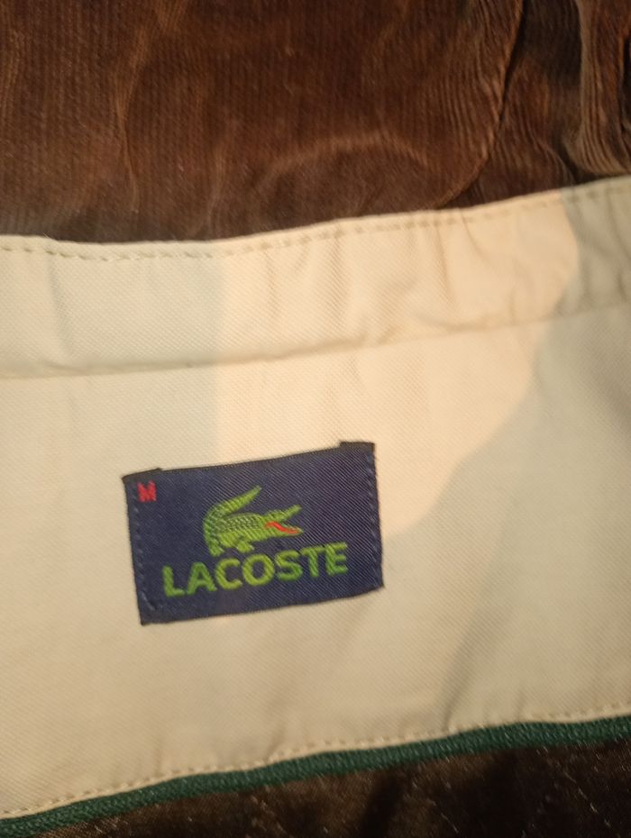 Veste Lacoste beige – M (convient L) – Très bon état - photo numéro 4