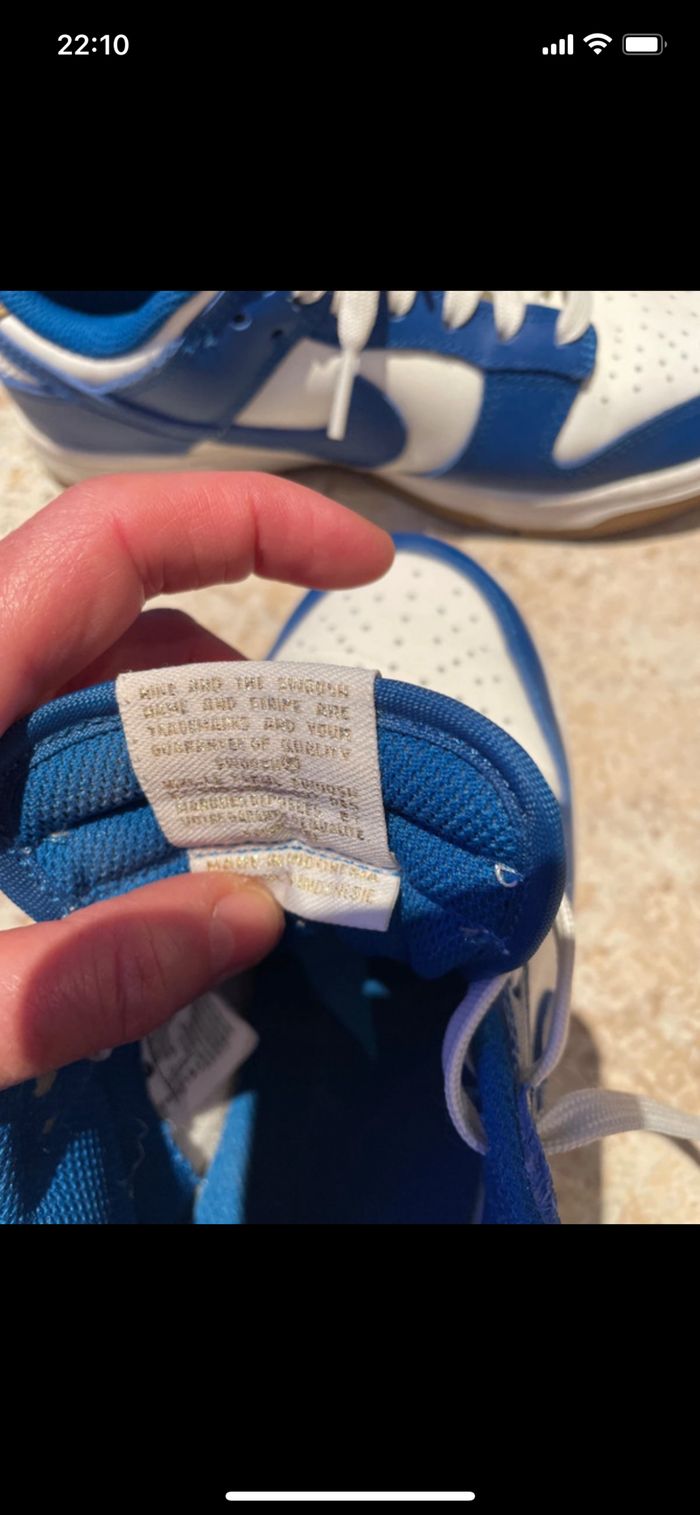 Dunk low taille 36,5 très bon état - photo numéro 7