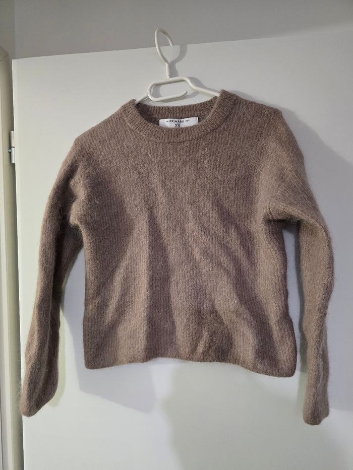 Pull marron clair