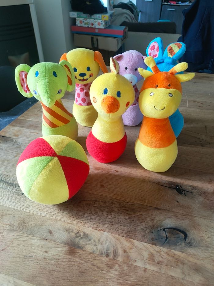 Jeux de quilles animaux