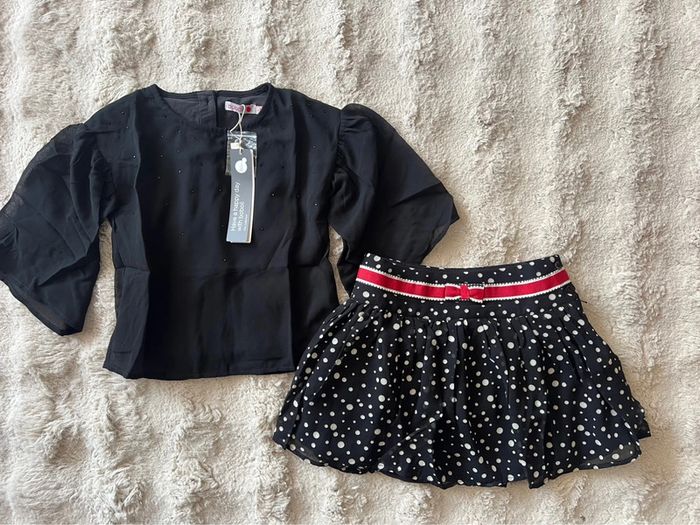 Joli ensemble fille 5 ans Boboli