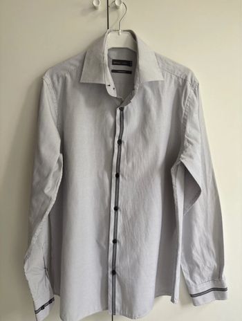 Chemise rayée coupe ajustée