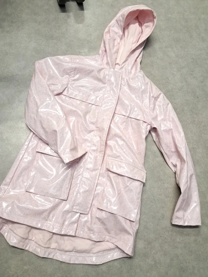 manteau ciré imperméable fille 12 ans orchestra paillettes