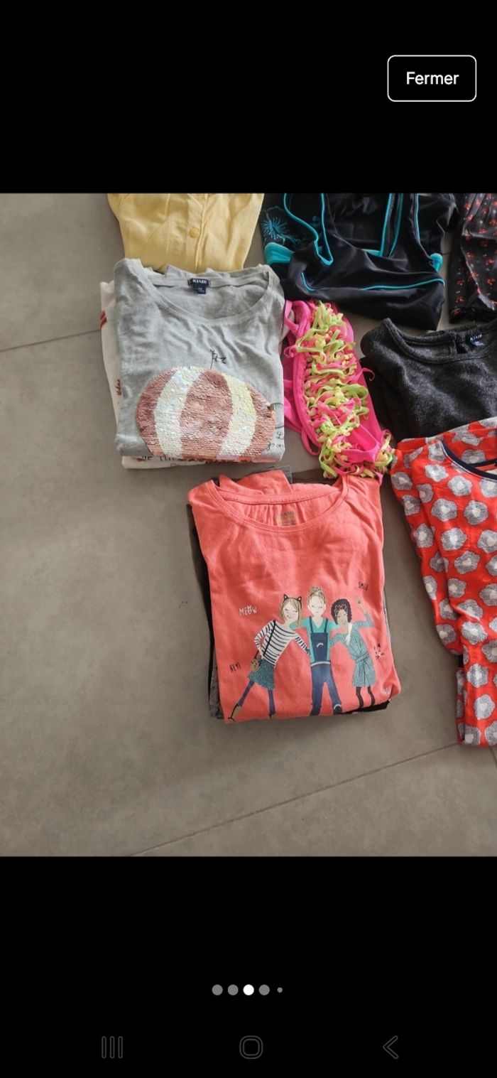 Lot vĂȘtements fille đ§ 10 ans - photo numĂ©ro 3