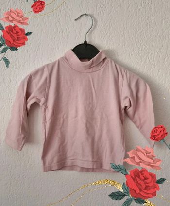 🩷 Sous-pulls rose pour fille taille 18 mois