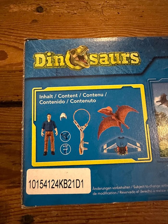 NEUF Schleich figurines dinosaures ptéranodon ptérodactyle jetpack personnage volant - photo numéro 4