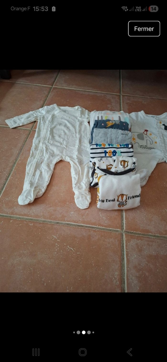 Lot de vêtements pour bébé garçon - 6 mois - photo numéro 4