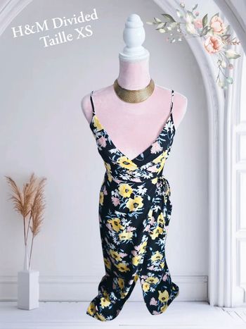 Robe longue fleurie 🌸