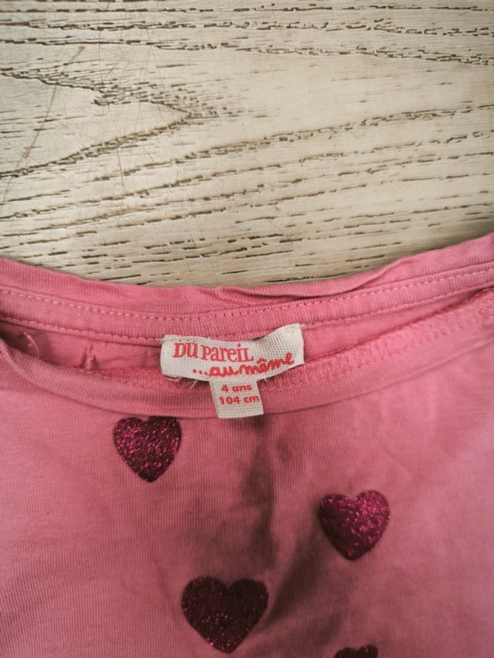 Tee shirt dpam 4ans - photo numéro 3