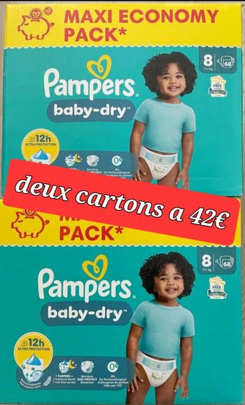 Pampers taille 8