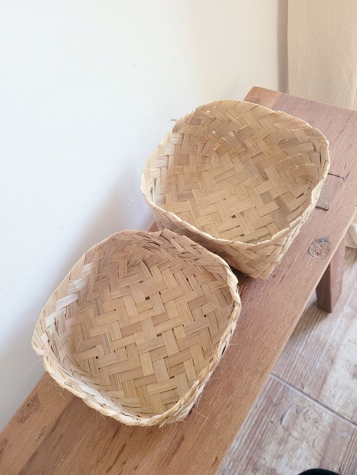 Lot de 2 petits paniers - photo numéro 2