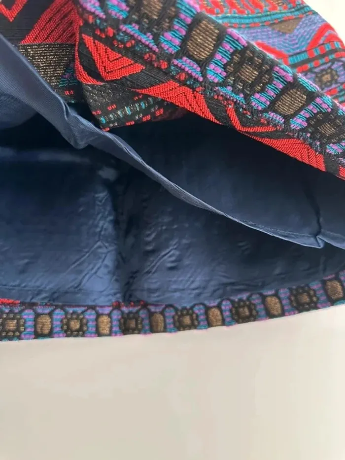 Jupe multicolore desigual femme taille 42, en très bon état - photo numéro 6