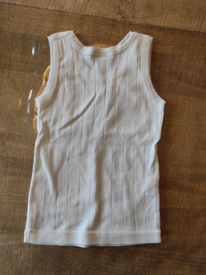 Débardeur blanc Petit Bateau - photo numéro 3